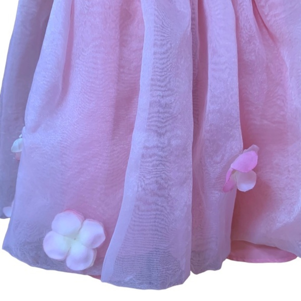 Rare Editions Pink Occasion Dress 12 months - Picture 6 of 10